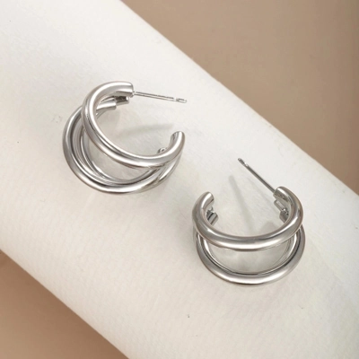 14 K Gold Plated /White Gold Ear Studs 14 K Gold Plated /White Gold Ear Studs