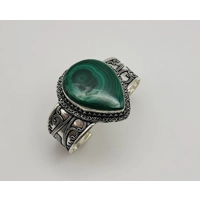 Natural Grade AAA Malachite Bangle