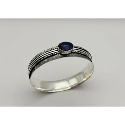 Amethyst Handmade Bangle.