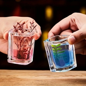 Beautiful Heart Shaped Shot Glasses