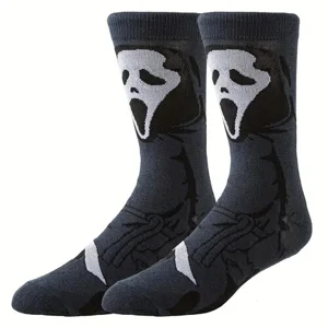 Unisex Horror Movie Style Socks