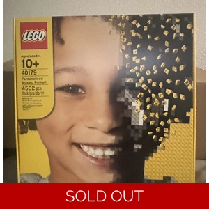 lego personalized mosaic portrait 40179