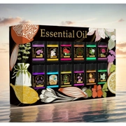 3ml Essential Oil Set, Box of Mini Bottles with 12 x 3ml (0.101fl.oz) Water-Soluble Oils