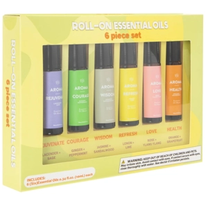 Roll-On Essential Oils 6-Piece
