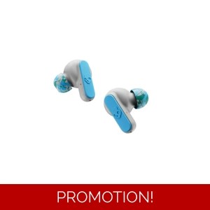 Skullcandy DIME XT2 True Earbuds - Light Blue Gray