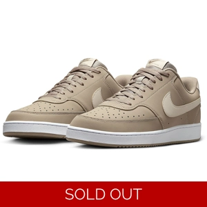 Nike M Court Vision LO NN Beige or Khaki 10 Footwear