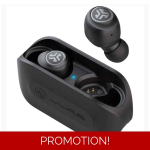 JLab Go Air True Wireless Bluetooth Earbuds