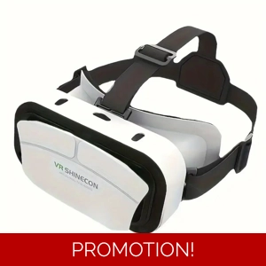 VR SHINECON 3D Movie VR Glasses - Integrated Game Console ..