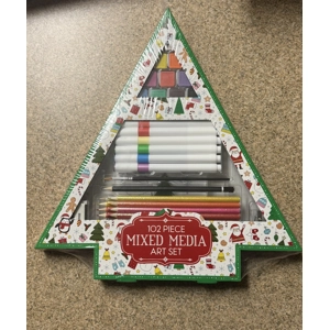 102 Piece Mixed Media Art Set