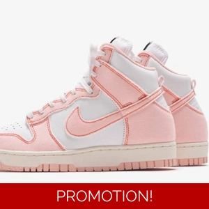 Size 7 Nike WMNS Dunk High 1985 Arctic Orange