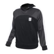 Nike Therma-FIT Starting 5 Basketball Hoodie in Black/Dark Grey/White/Grey