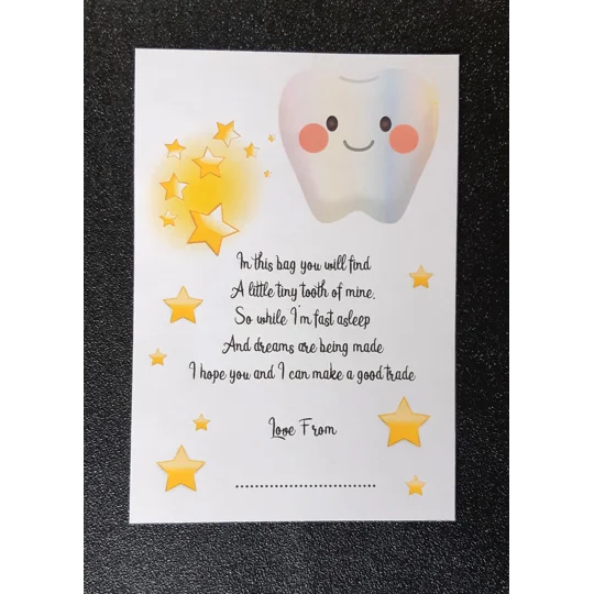 Tooth fairy bag