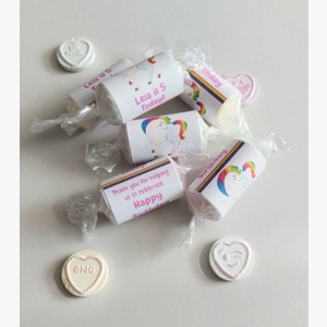 Unicorn birthday party sweets
