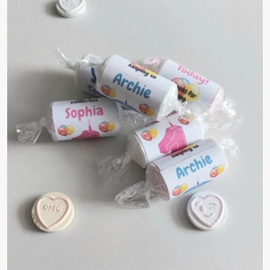 Personalised Birthday sweets party bag favours