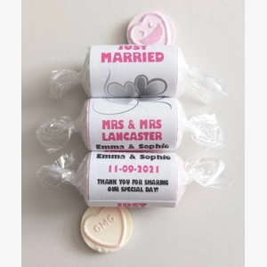 Wedding favours Mrs & Mrs