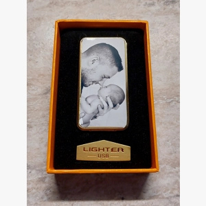 Personalised photo USB lighter