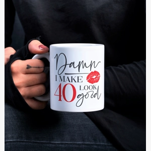 Birthday mug ladies age 40 50 60 70