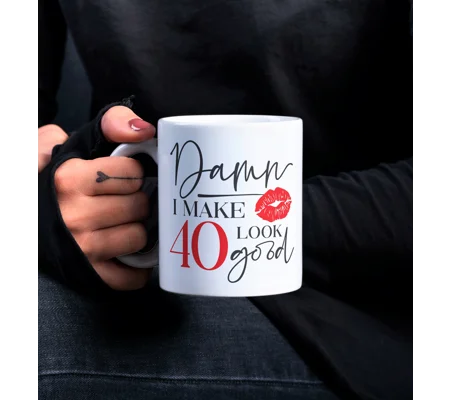 Birthday mug ladies age 40 50 60 70