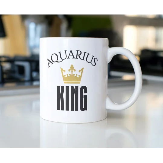 Men's horoscope mug, men's star sign mug
