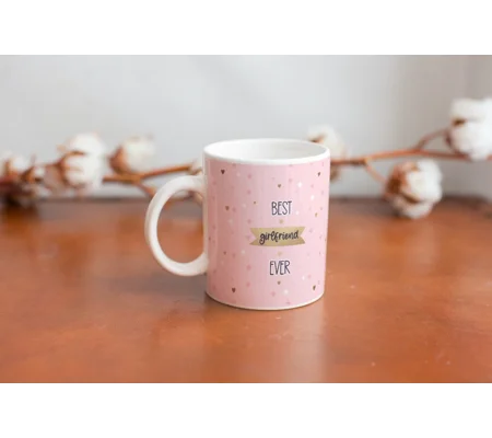 Best girlfriend ever mug