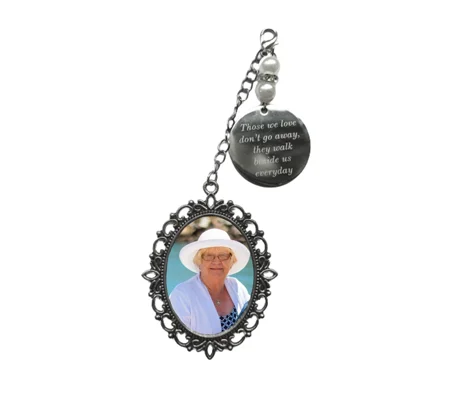 Bouquet photo charm