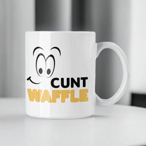 Cunt waffle mug