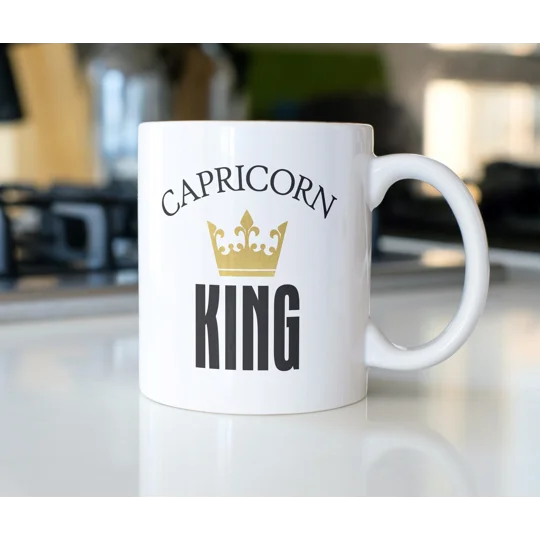Men's horoscope mug, men's star sign mug