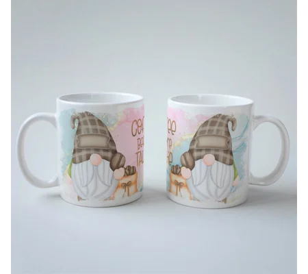 Gnome coffee before talkie mug