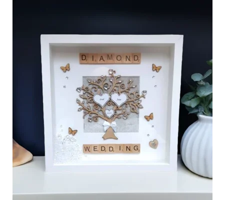 Diamond Wedding Anniversary 60th Anniversary gift