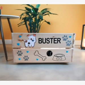 Dog toy and treat box