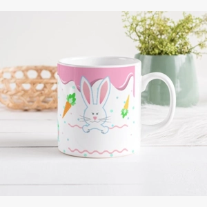 Personalised Easter bunny mug