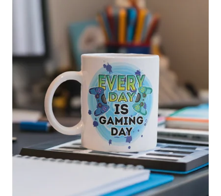 Gamer mug every day is gaming day