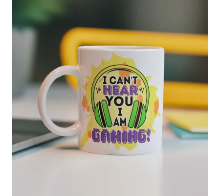 Gamer mug, personalised gaming mug