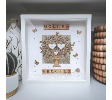 Golden Wedding Anniversary 50th Anniversary gift