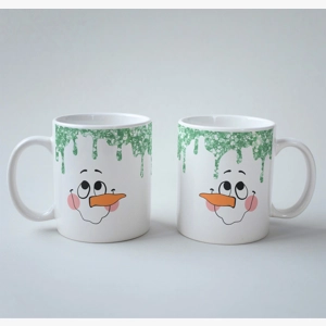 Kids Christmas snowman mug