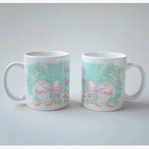 Happy Easter gnome mug