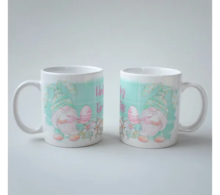 Happy Easter gnome mug
