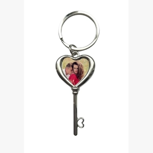 Key to my heart keyring