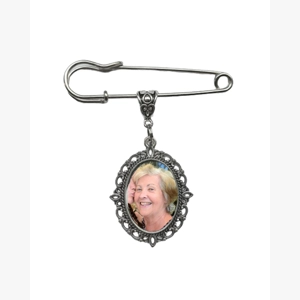 Wedding Photo pin charm