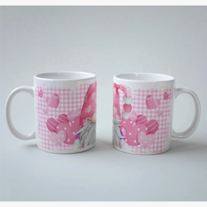 Gnome valentine's day mug