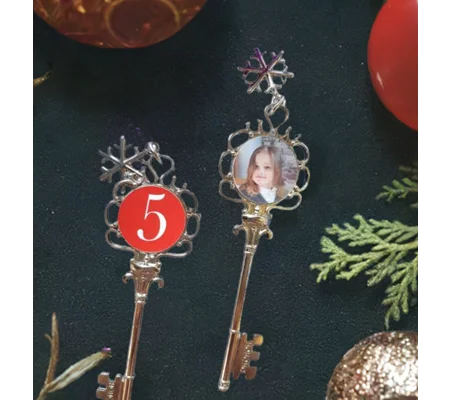 Magic Santa key, personalised photo