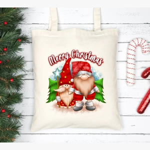Christmas tote gift bag