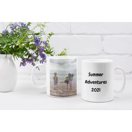 Custom photo mug