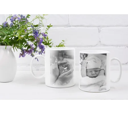 Custom photo mug