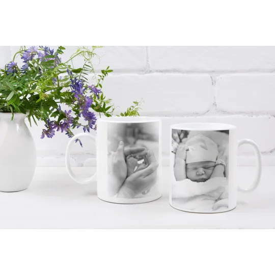 Custom photo mug