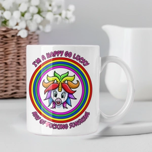 Rude Unicorn mug