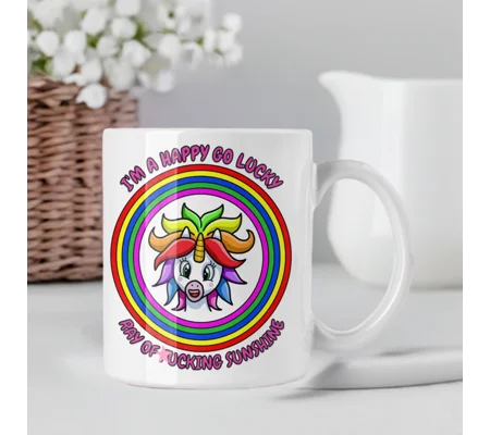 Rude Unicorn mug
