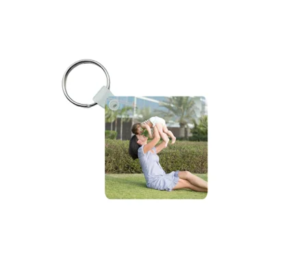 Photo keyring Square