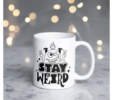 Funny monster mug
