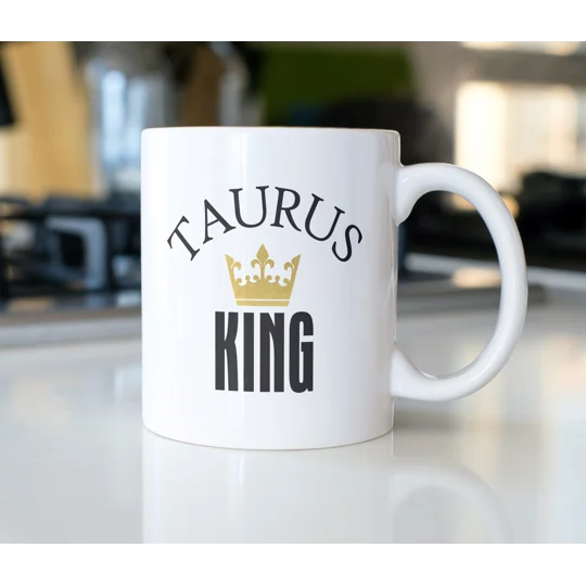 Men's horoscope mug, men's star sign mug